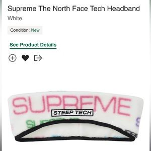 ♦️ Supreme x North Face headband  ♦️